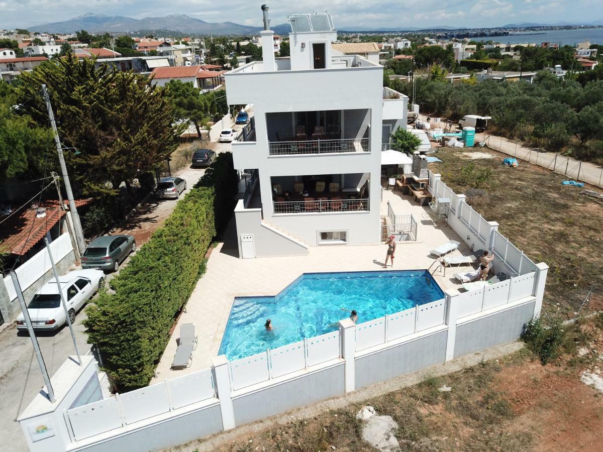 Villa D'Irene-Near Athens Airport , 200 Meters From The Beach Davis Ártemida Kültér fotó